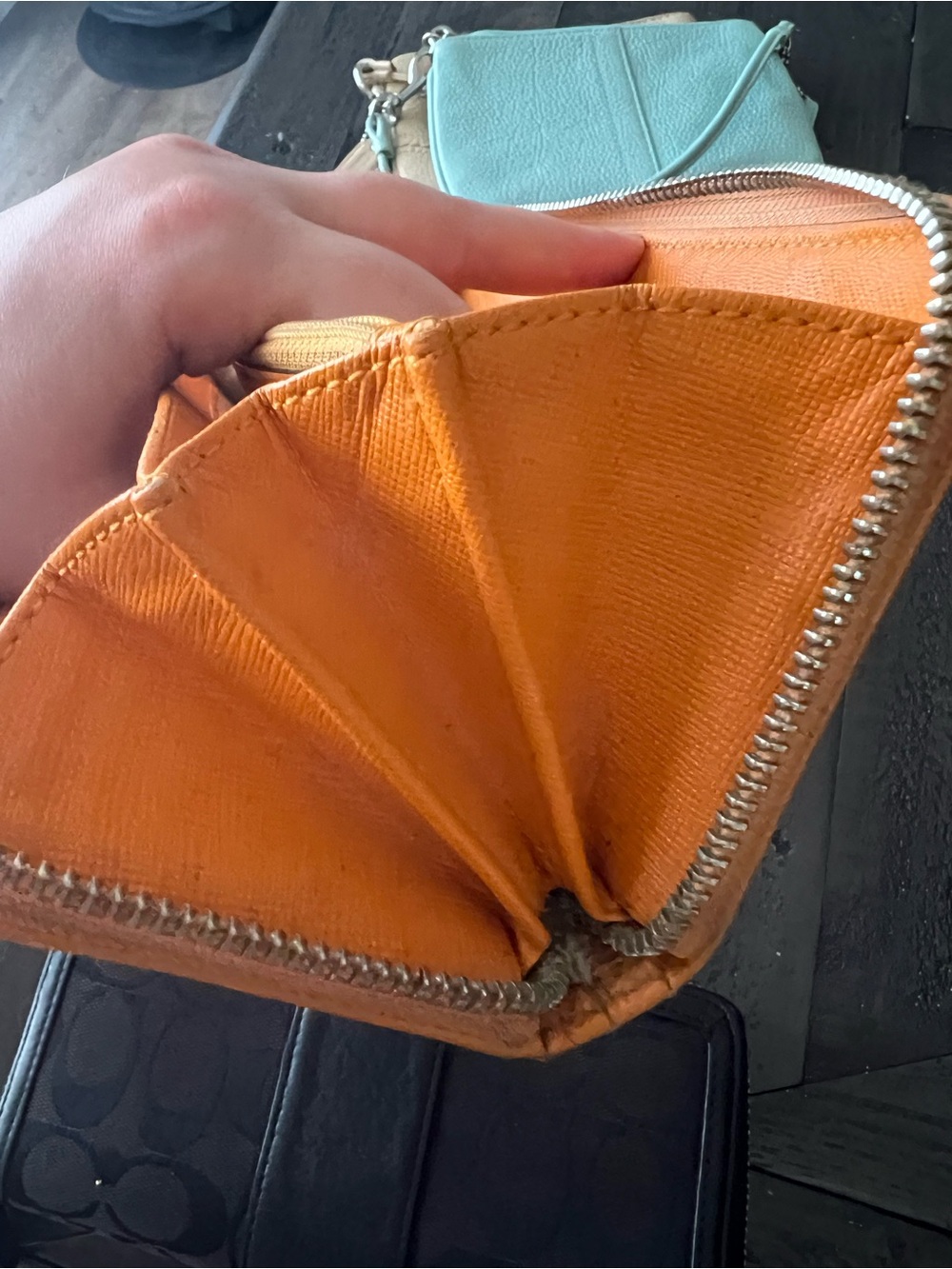 Coach Zip Wallets Bundle - Picture 7 of 8